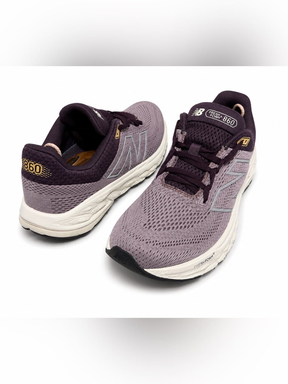 New Balance Fresh Foam 860 Women’s 9 Running Shoes Purple Plum Athletic